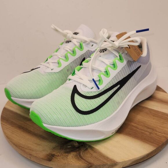 Nike Men's Zoom Fly 5 Green White Size 10 running/training - Picture 6 of 12